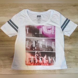 Star Wars Disney shirt size Large “The Force Awakens”.